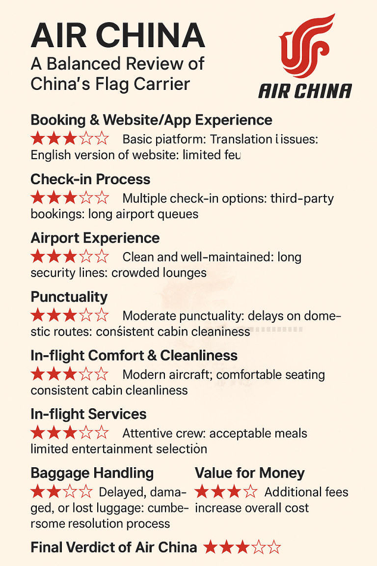 Air China Airlines: A Balanced Review of China’s Flag Carrier – Holiday ...