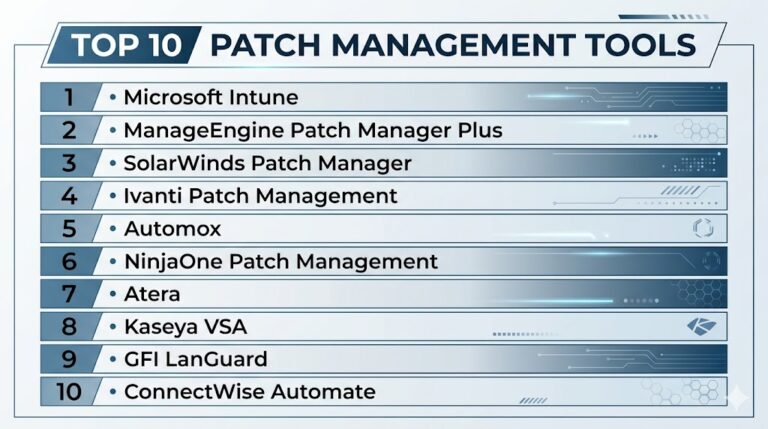 Top 10 Patch Management Tools: Features, Pros, Cons & Comparison ...
