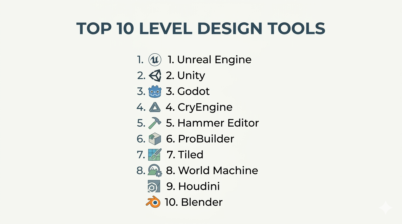 Top 10 Level Design Tools: Features, Pros, Cons & Comparison – Holiday ...