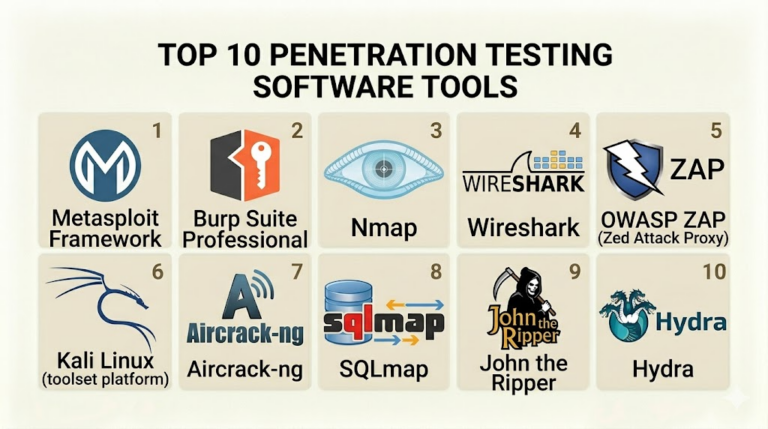 Top 10 Penetration Testing Tools: Features, Pros, Cons & Comparison ...