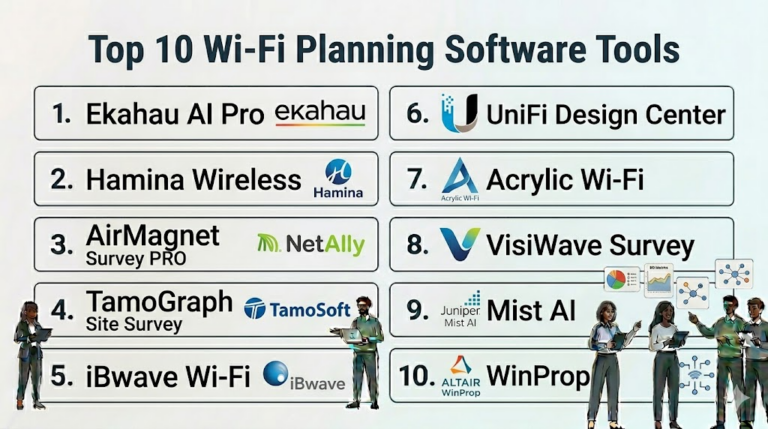 Top 10 Wi-Fi Planning Tools: Features, Pros, Cons & Comparison ...