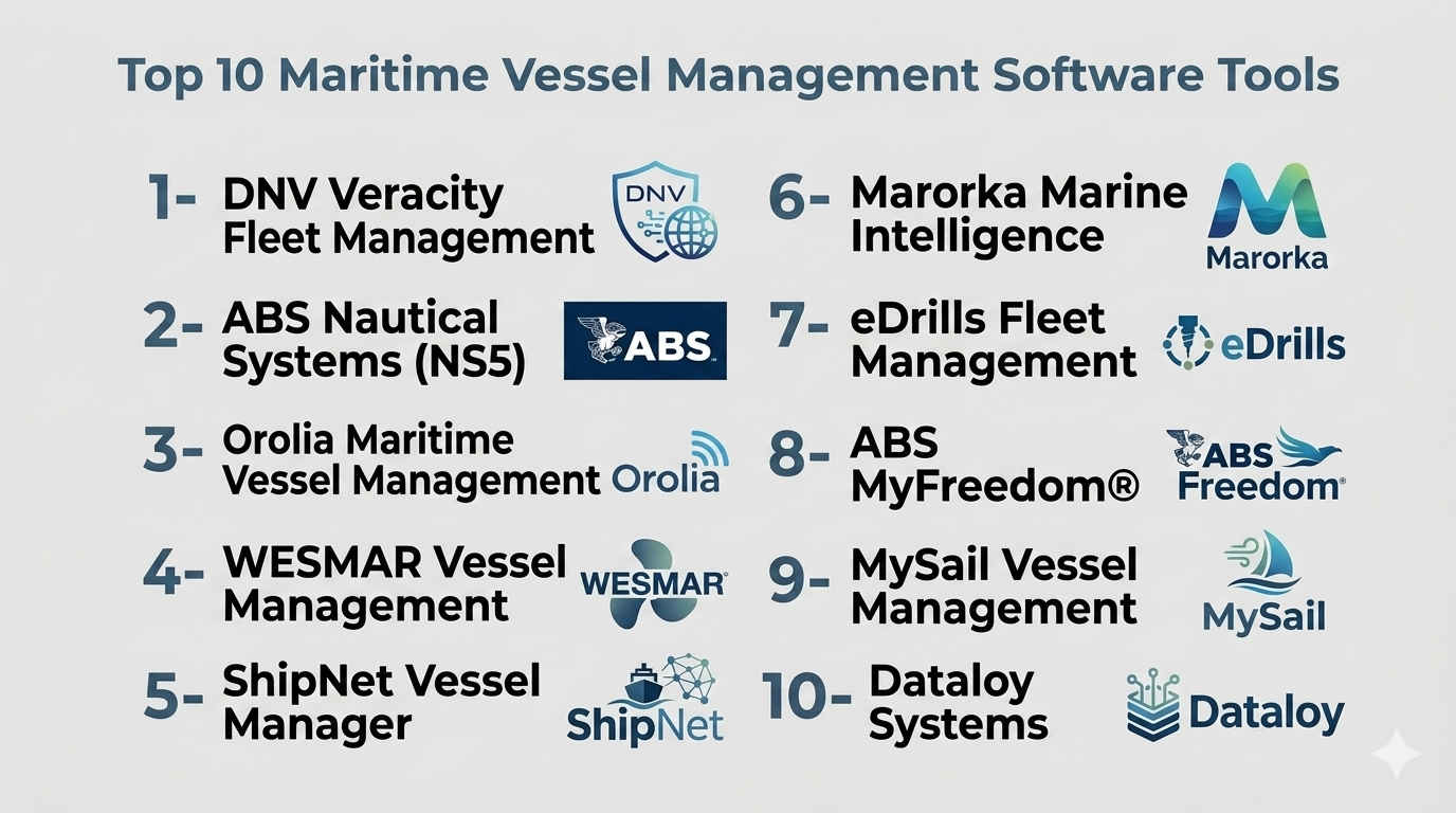 Top 10 Maritime Vessel Management Software: Features, Pros, Cons ...