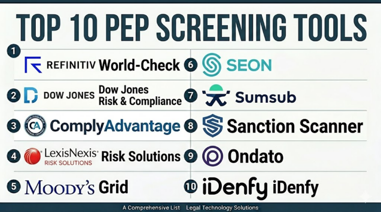 Top 10 PEP Screening Tools: Features, Pros, Cons & Comparison – Holiday ...