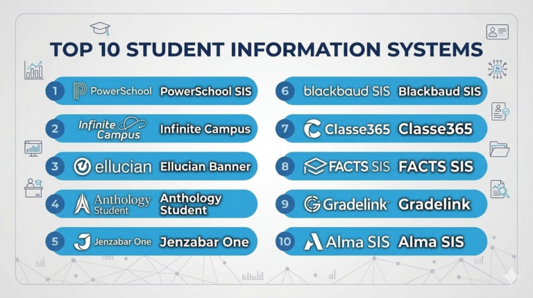 Student Information System Features Top 10 Student Information Systems SIS: Features, Pros, Cons ...