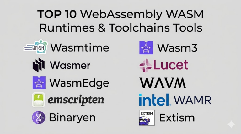 Top 10 WebAssembly WASM Runtimes & Toolchains: Features, Pros, Cons ...