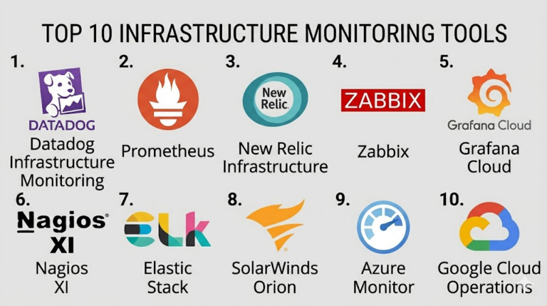 Top 10 Infrastructure Monitoring Tools: Features, Pros, Cons ...