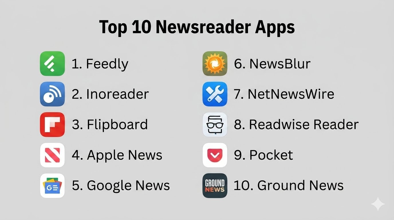 Top 10 Newsreader Apps: Features, Pros, Cons & Comparison – Holiday ...