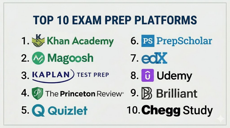 Top 10 Exam Prep Platforms: Features, Pros, Cons & Comparison – Holiday ...