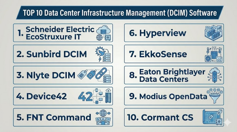 Top 10 Data Center Infrastructure Management DCIM Software: Features ...