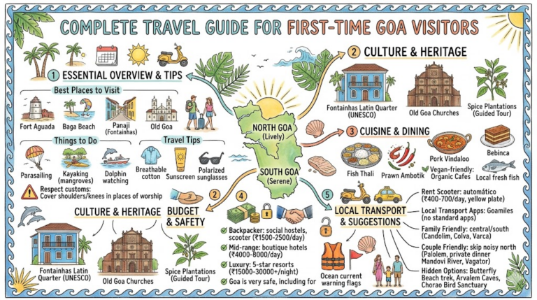 Goa Travel Xp Guide Complete Travel Guide for First-Time Goa Visitors โ Holiday Landmark
