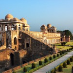 Jahaz Mahal (called Ship Palace in english) in Mandu, Madhya Pradesh state of India. It was named so as it appears as a ship floating in water. It was built by Sultan Ghiyas-ud-din-Khilji during 14th Century and it served as a harem for the sultan.