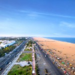 Marina Beach chennai city tamil nadu india bay of bengal chennai tourism
east coast road