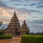 Shore temple of Mamallapuram aka Mahabalipuram is an master piece of Tamil architecture and suclpture.
