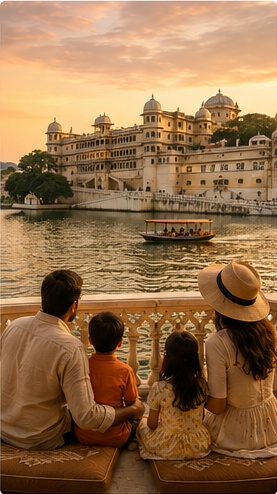 Luxury Family Lake Palace Escape – Udaipur